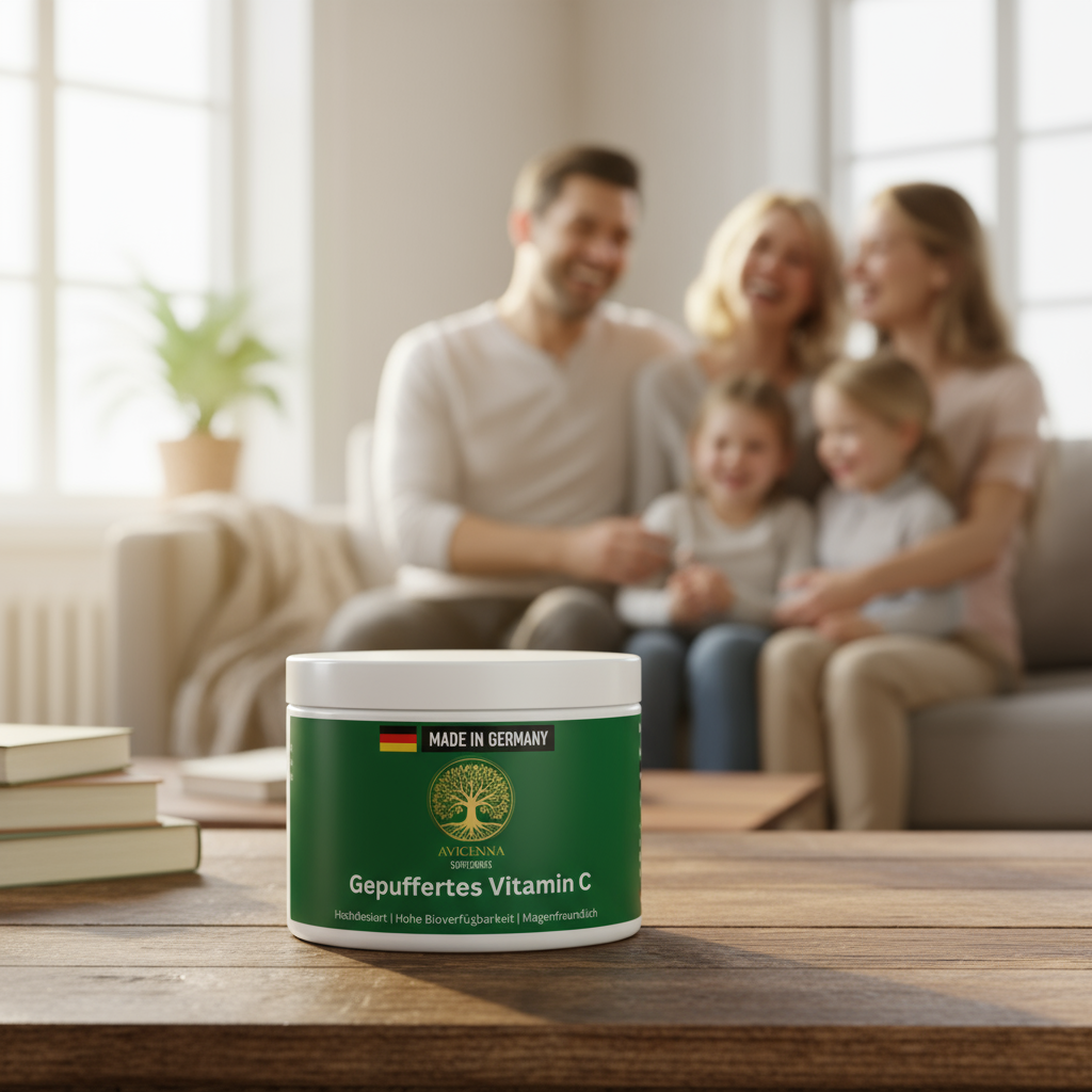 Gepuffertes Vitamin C 500mg - 360 Kapseln