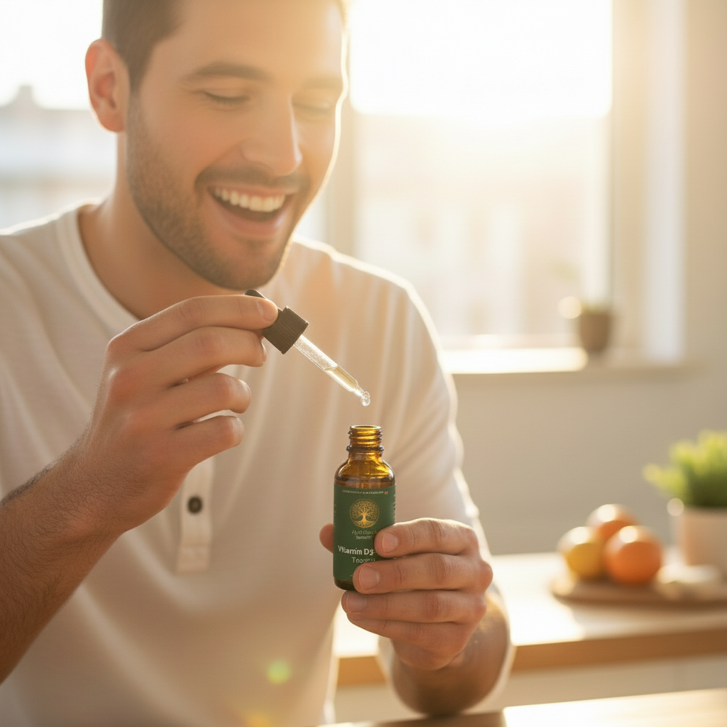 Vitamin D3 + K2 - 1.700 Tropfen (1.000 I.E.) - 50ml