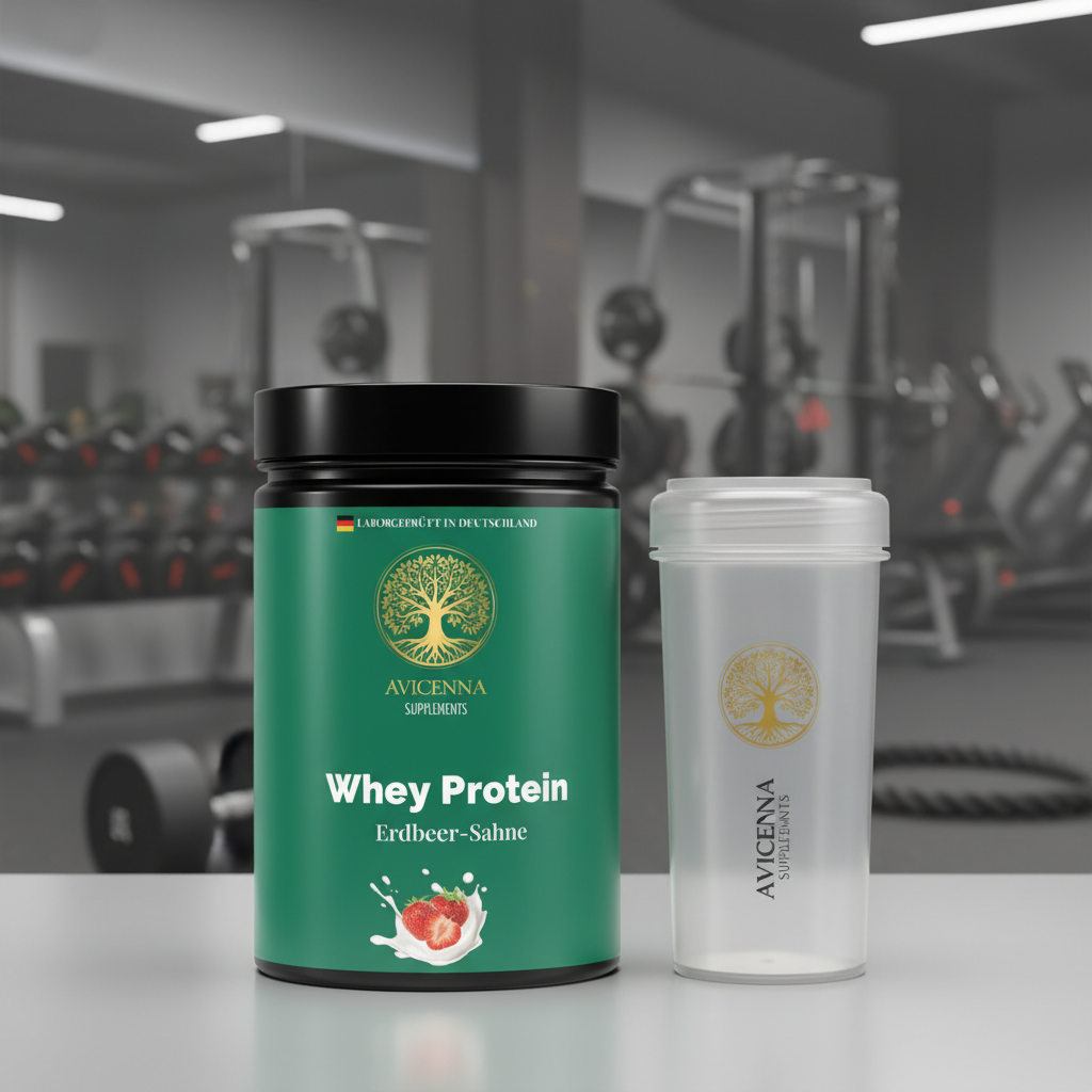 Premium Whey Protein Erdbeere - 1.000g